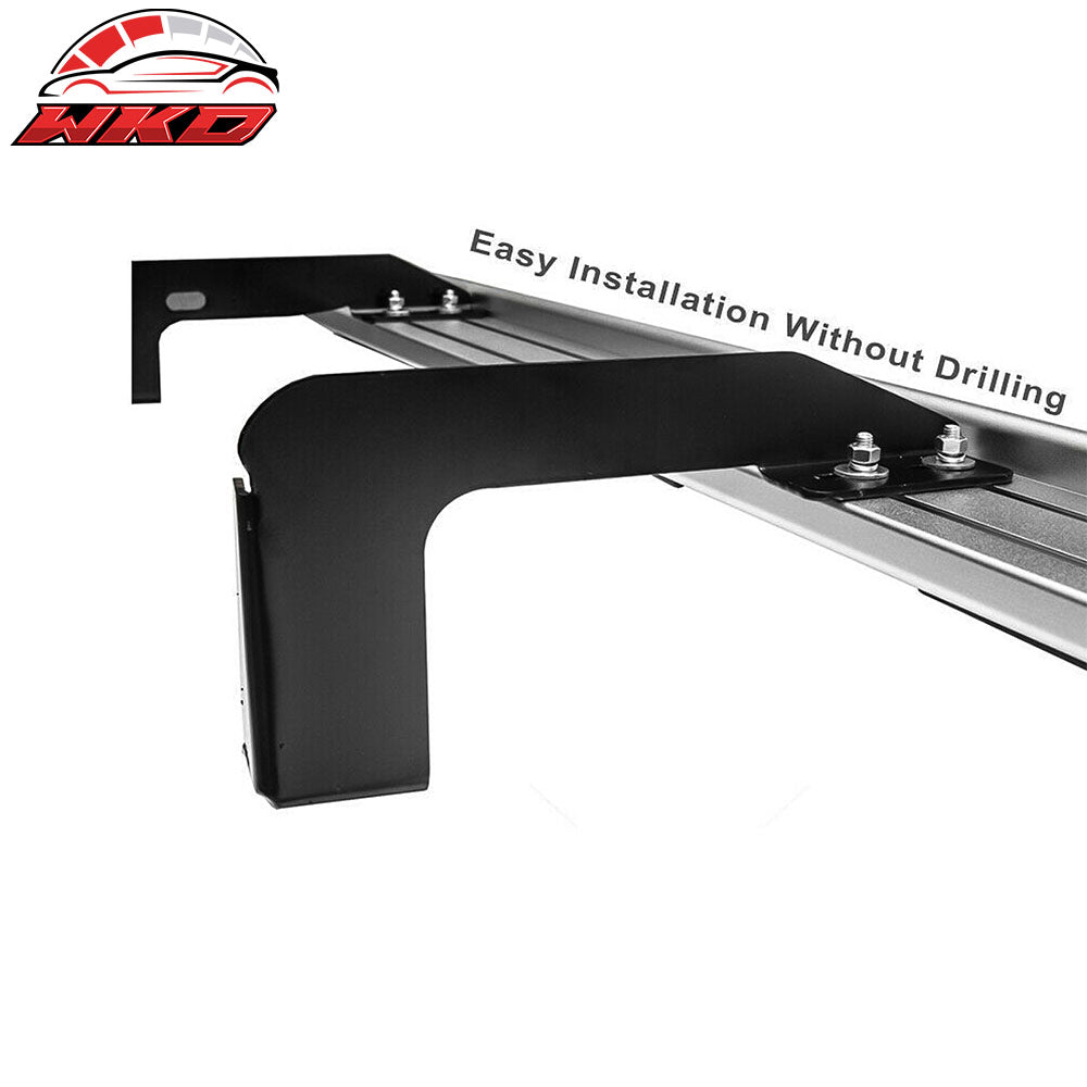 Fits 15-22 Ford F150 F250 F350 Super Cab 6" Side Step Nerf Bars Running Boards