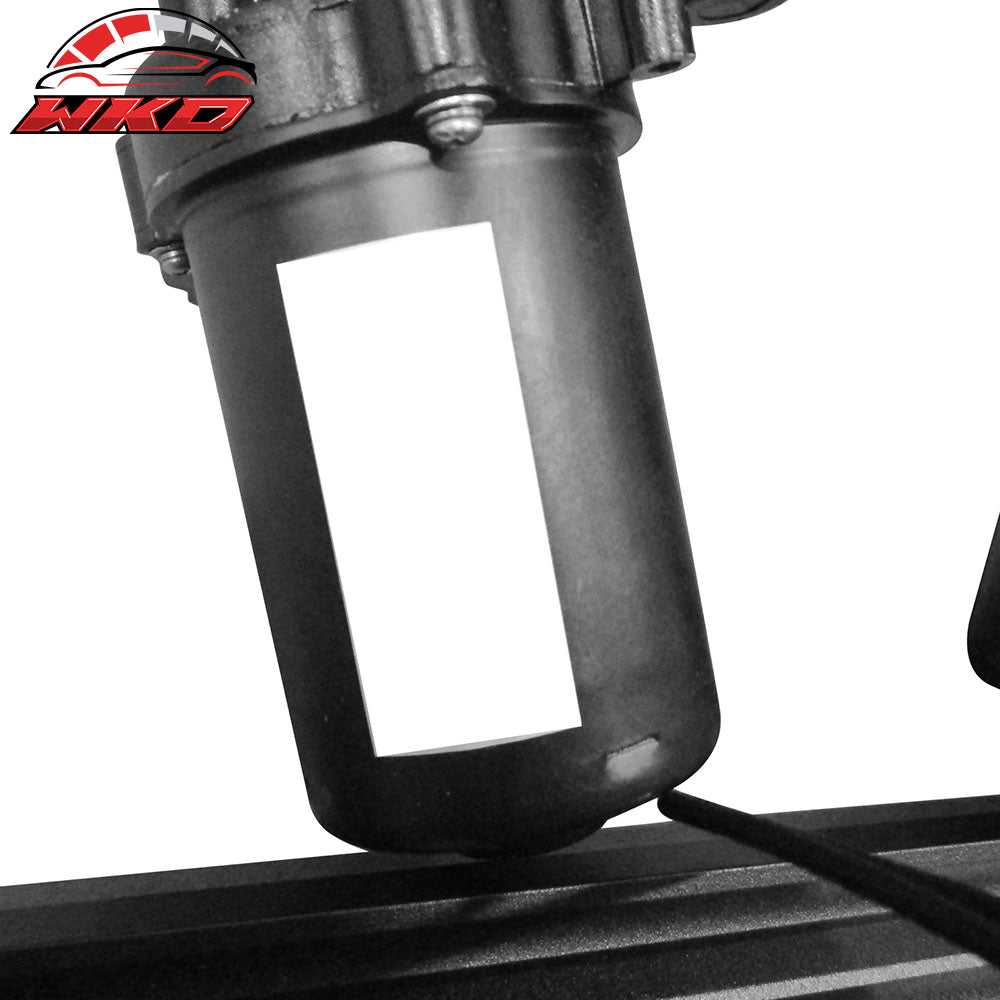 Fits 15-20 Ford F-150 Crew Extended Cab Black Running Board Side Step Nerf Bars