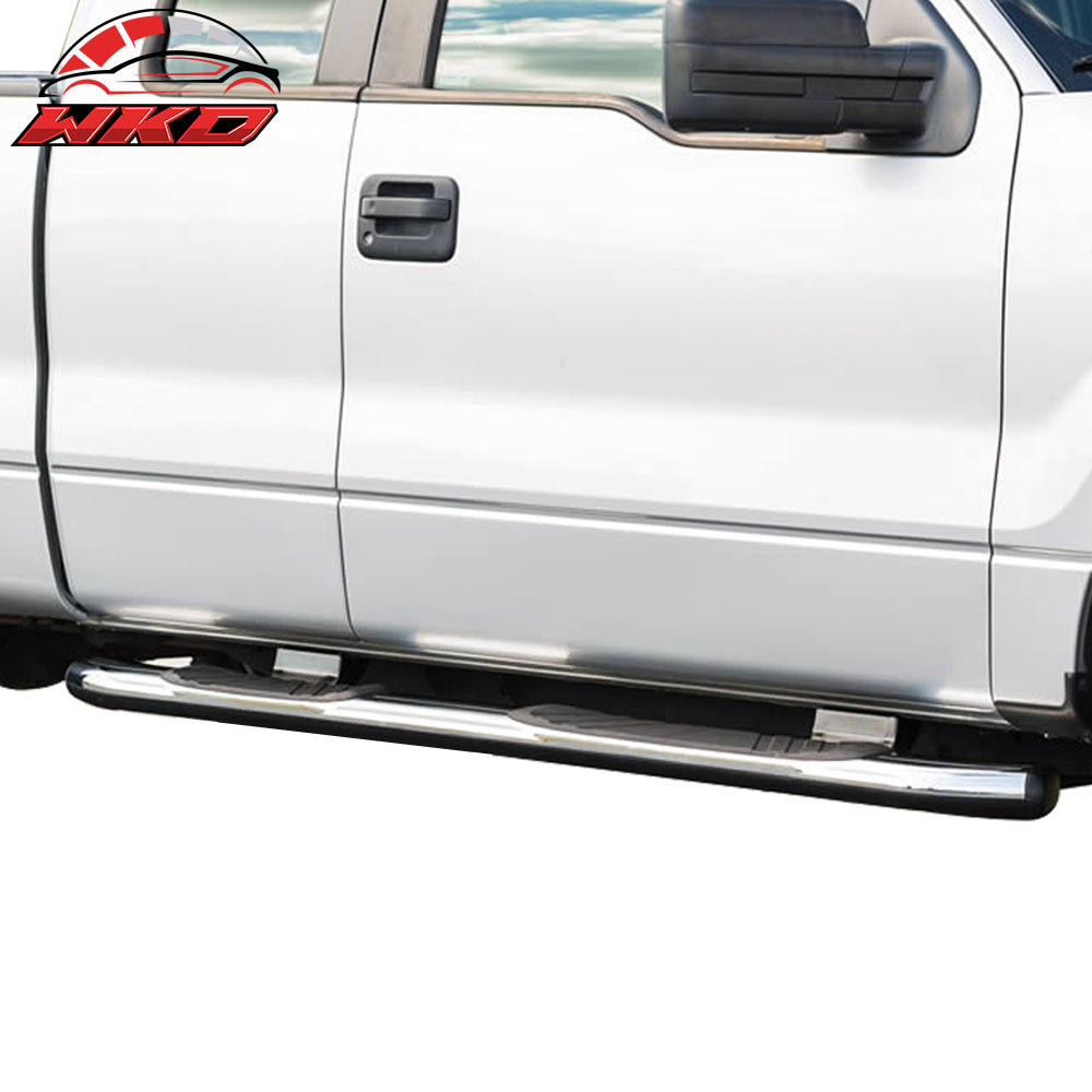 Fits 04-14 Ford F150 Extended Cab OE Style 5 Inch Side Step Bar Running Boards