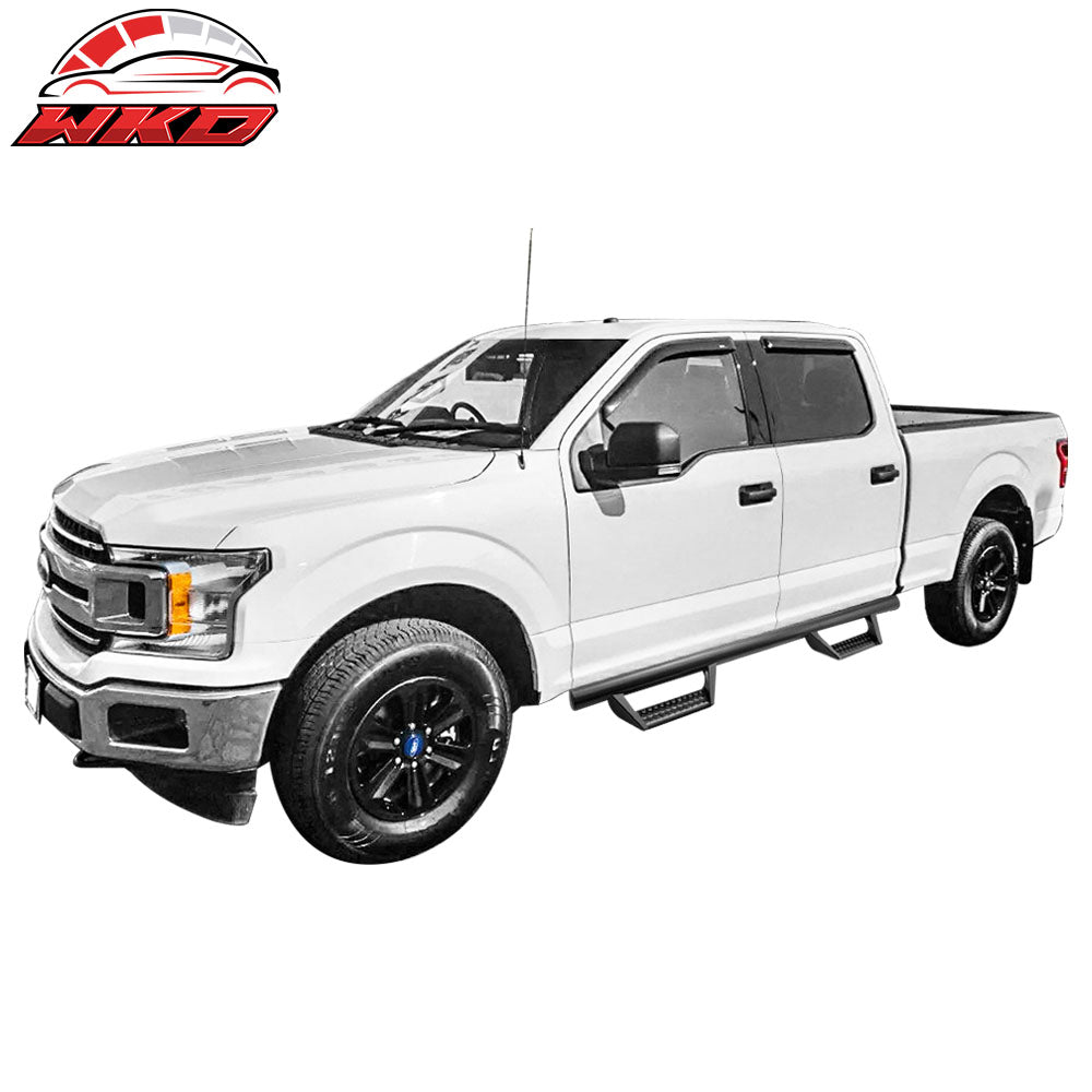 Fits 15-22 Ford F-150 SuperCrew Cab BCK Style Side Step Bars