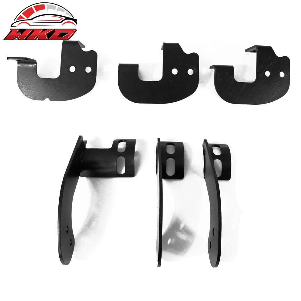 Fits 15-22 Ford F-150 SuperCrew Cab BCT Style Side Step Bars