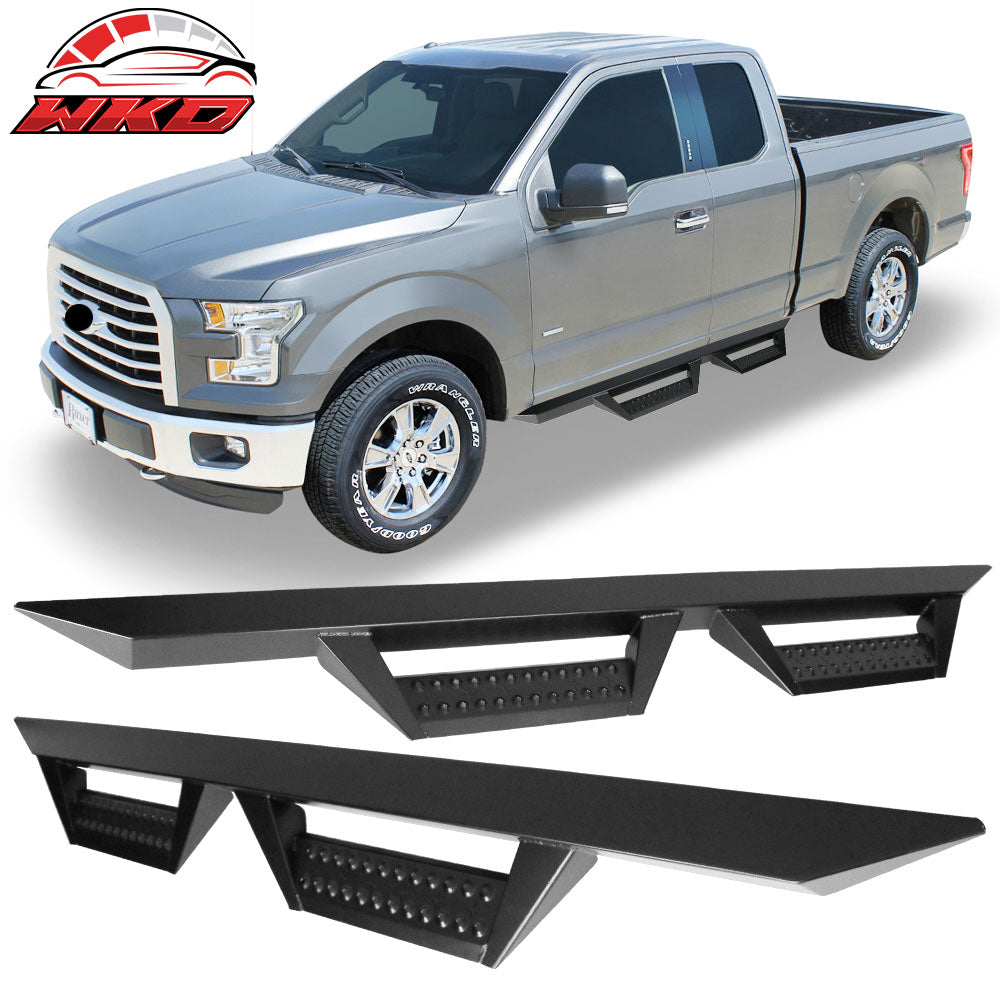 Fits 15-22 Ford F-150 Super Cab BZ Style Side Step Bars
