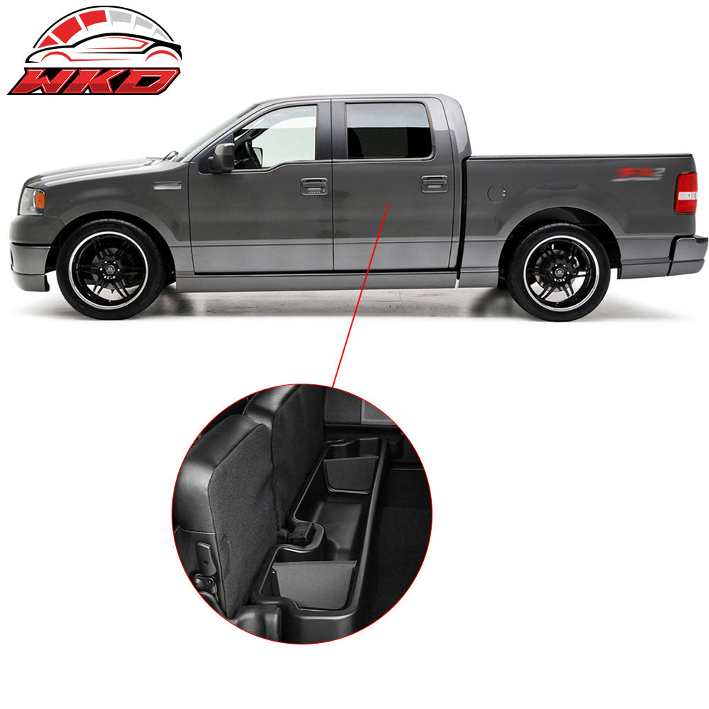 Fits 04-08 Ford  F150 Extended Crew Cab Under Seat Storage Box Unpainted PP