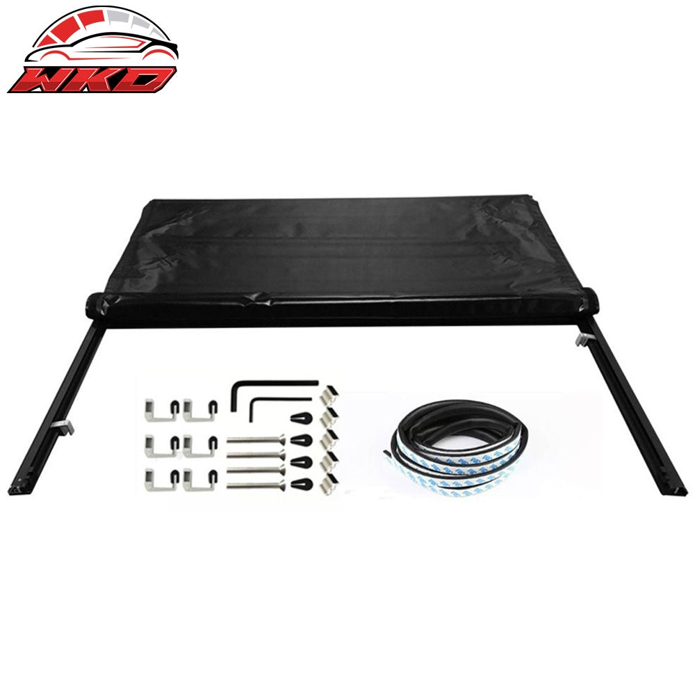 Wholesale 04-15 F150 5.5ft Short Bed Lock Soft Roll Up Vinyl Trunk Bed Tonneau Cover