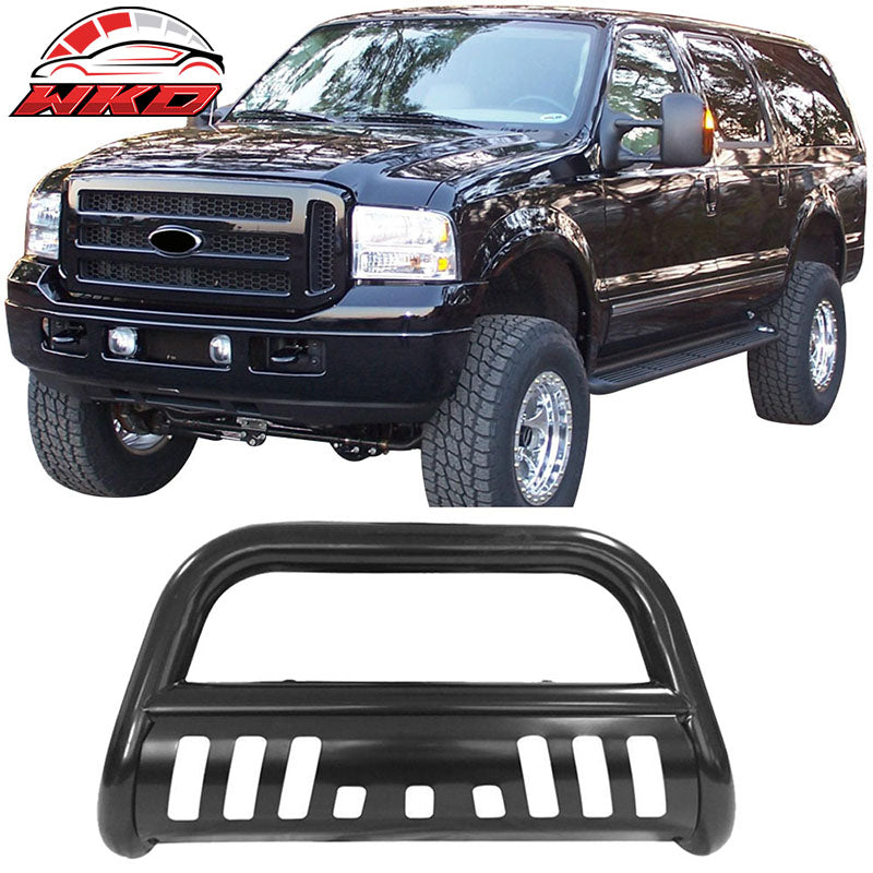 Fits 05-07 Ford F250 F350 F450 F550 Superduty Bull Bar Front Bumper Grille Guard