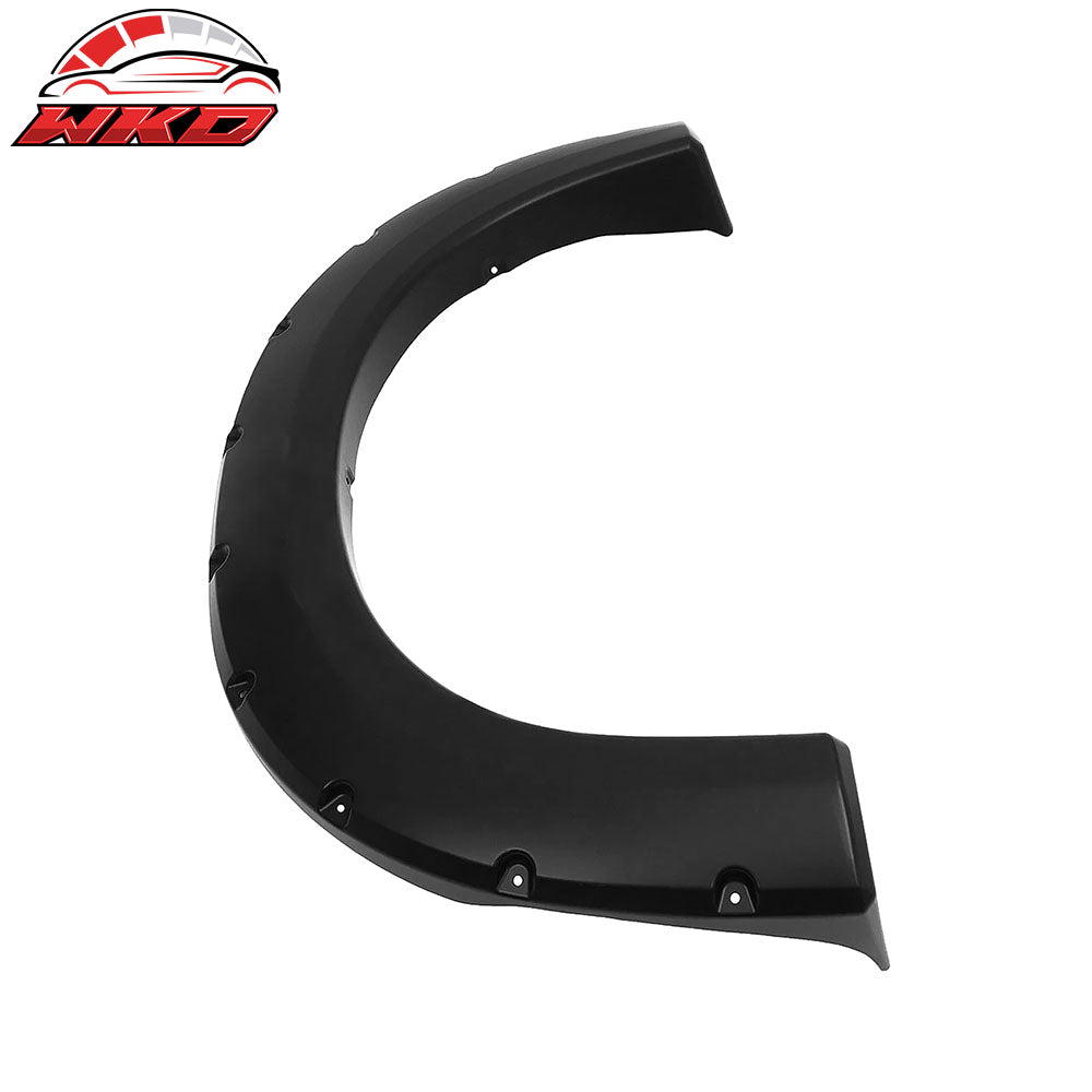 Fits 99-07 Ford F-250 F-350 Pocket Style Wheel Fender Flares Cover Smooth Black