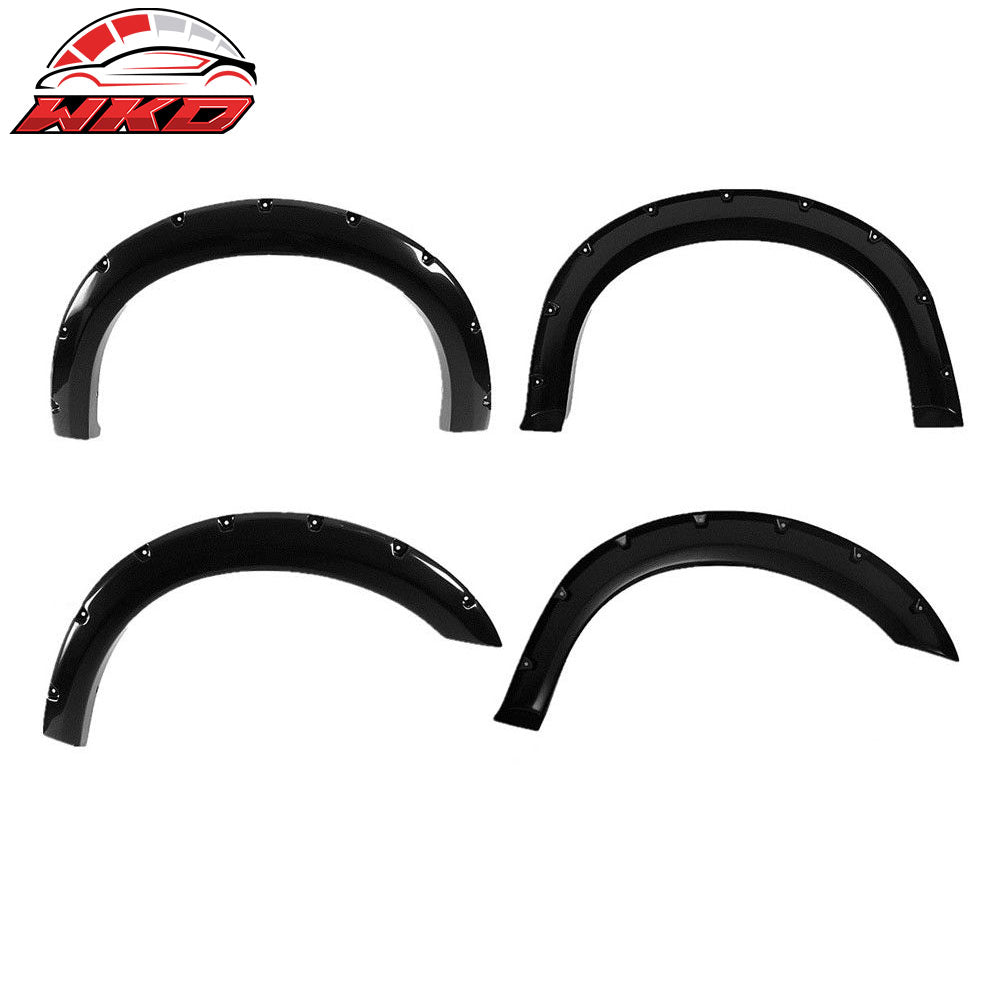 Wholesale 99-07 F250 F350 Super Duty Pocket Rivet Black Fender Flares