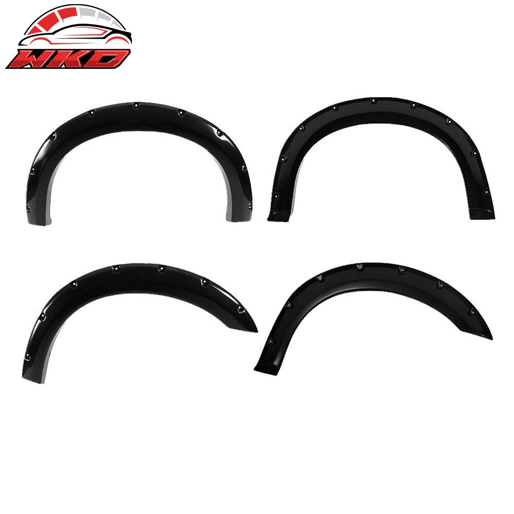 Wholesale 99-07 F250 F350 Super Duty Pocket Rivet Black Fender Flares