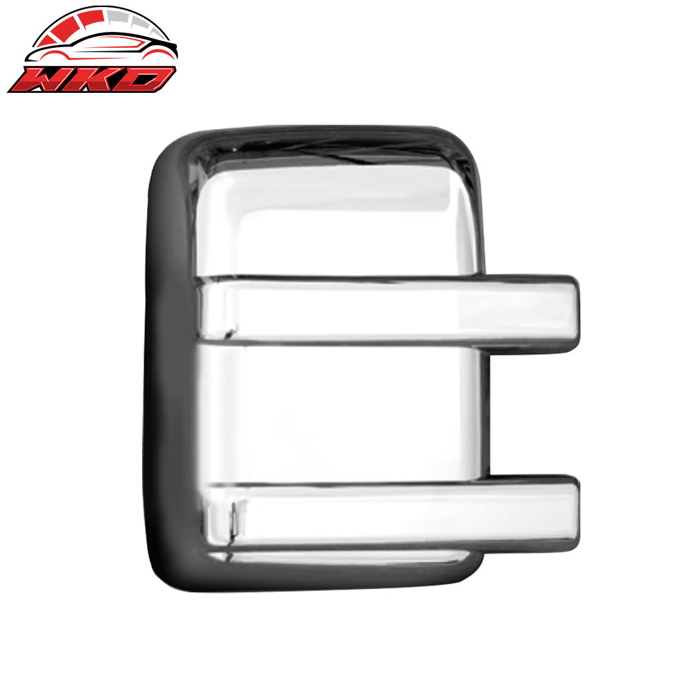 Wholesale 08-16 Ford F-250 Super Duty Side Rearview Mirror Cover Replacement Chrome