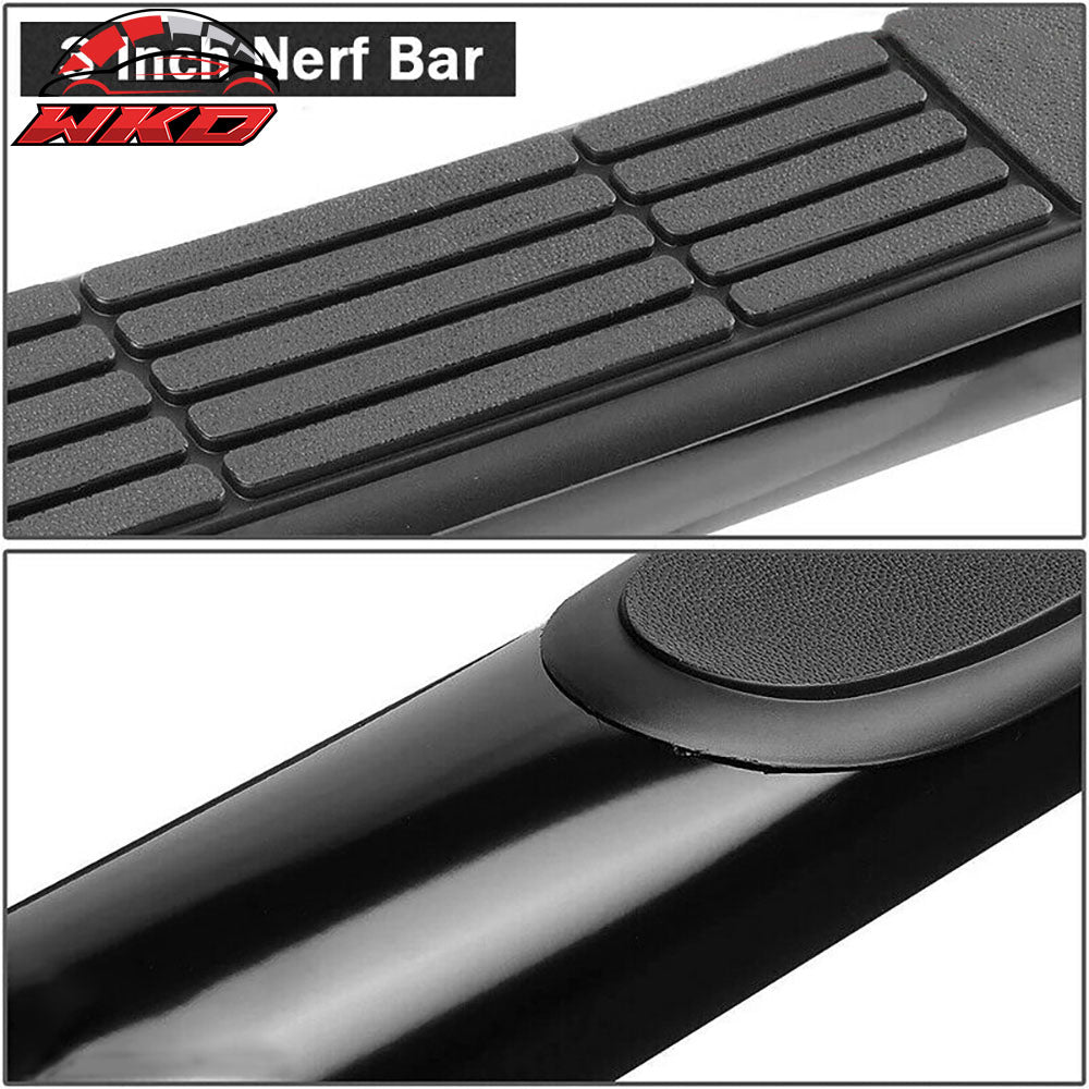 Fit 99-16 Ford F250/350/450/550 Super Duty Regular Cab 3" Running Board Nerf Bar