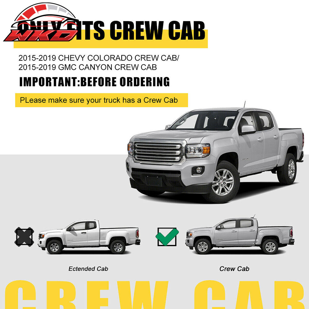 Fits 99-15 Ford F-250 Super Duty Crew Cab 5" Chrome Nerf Bars Side Step