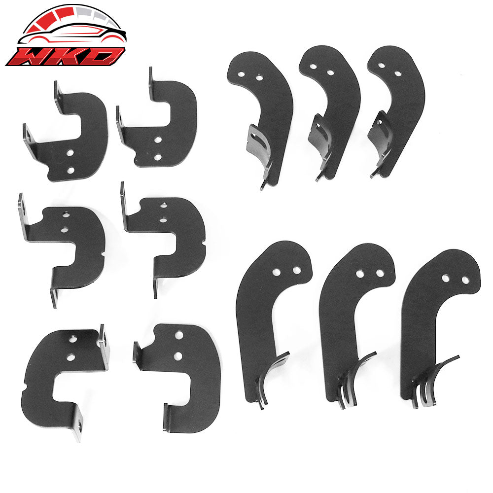 Fits 17-22 Ford F-250 Superduty SuperCrew Cab BCK Style Side Step Bars