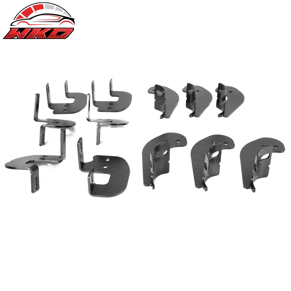 Fits 17-22 Ford F-250 Superduty SuperCrew Cab BCK Style Side Step Bars