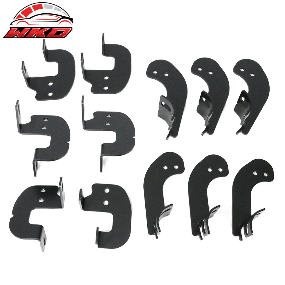 Fits 17-22 Ford F250 Super duty Super Cab BCT Style Side Step Bars Running Board