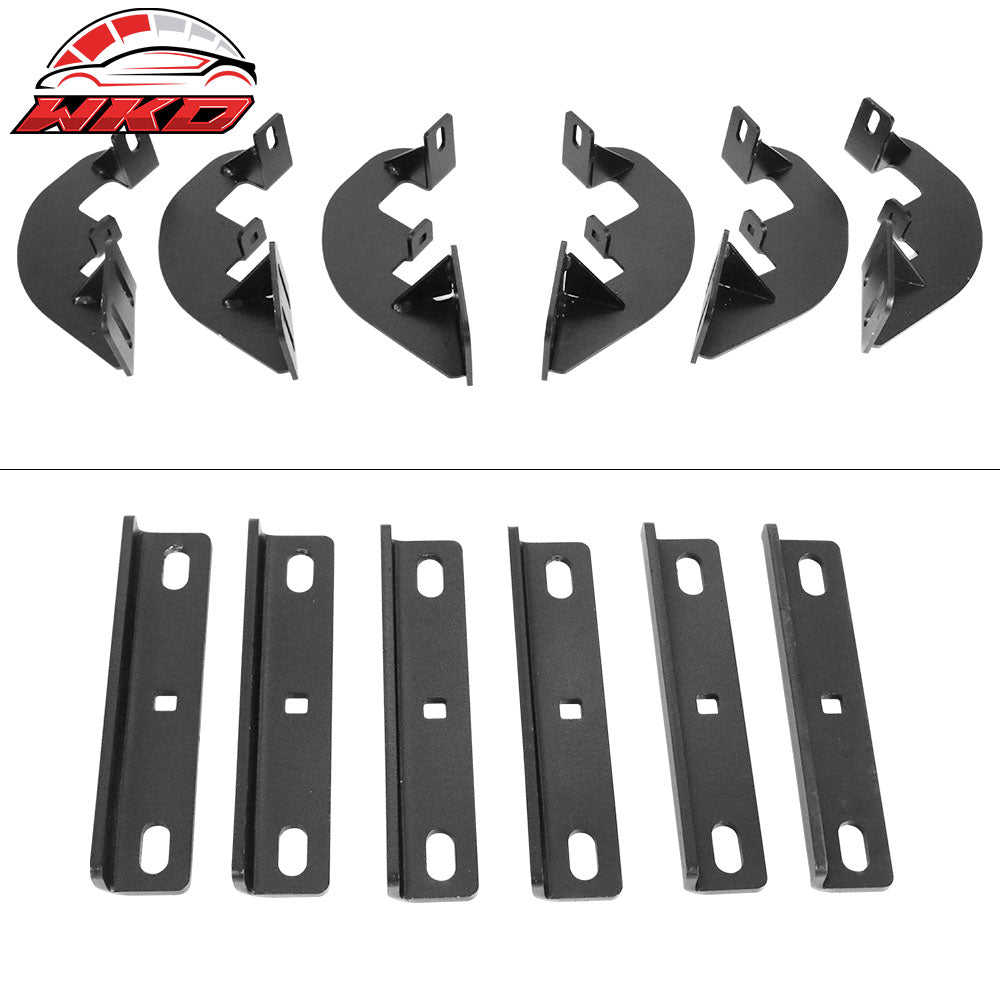 Fits 17-22 Ford F-250 Superduty SuperCrew Cab BZ Style Side Step Bars