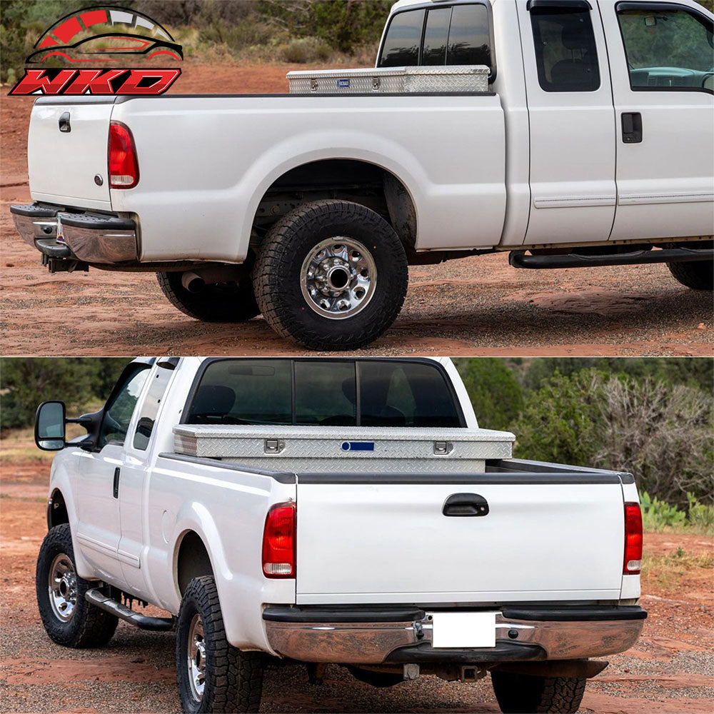 Fits 99-07 Ford F250 F350 F450 Super Duty Tailgate Molding Trunk Protector Cover