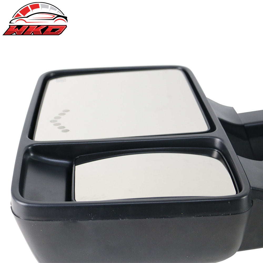 Fits 03-07 F250 Side View Mirror Power Heated Turn Signal Light Arrow Lamp