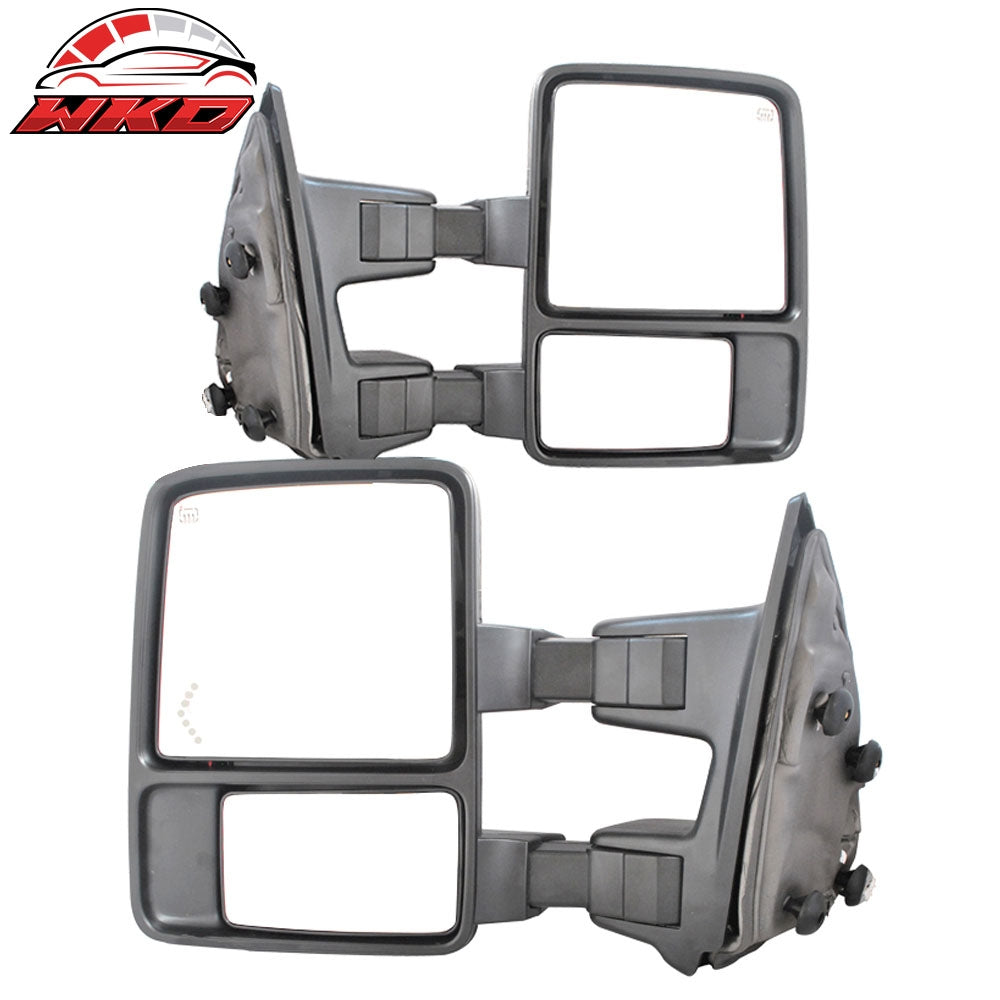 Wholesale 08-15 F250-F550 Super Duty Towing Mirrors Power Heated Signal Arrow Lamp