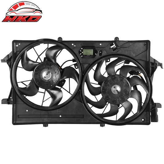 Wholesale 03-04 Ford Focus 2.0L DOHC Engine Radiator Dual Cooling Fan Assembly Kit - Wikond Auto