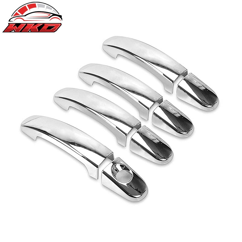 Wholesale 08-11 Ford Focus Sedan Chrome ABS Door Handle Covers Trim Cap w/ 1 Keyhole