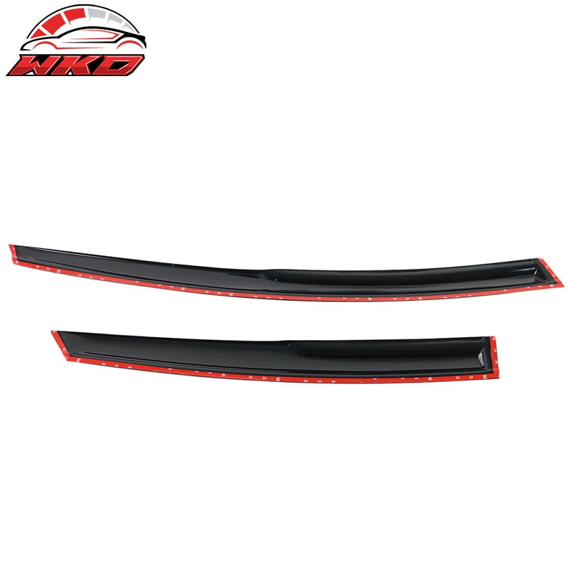 Fits 08-11 Ford Focus Mugen Style Acrylic Window Visors 4Pc Set