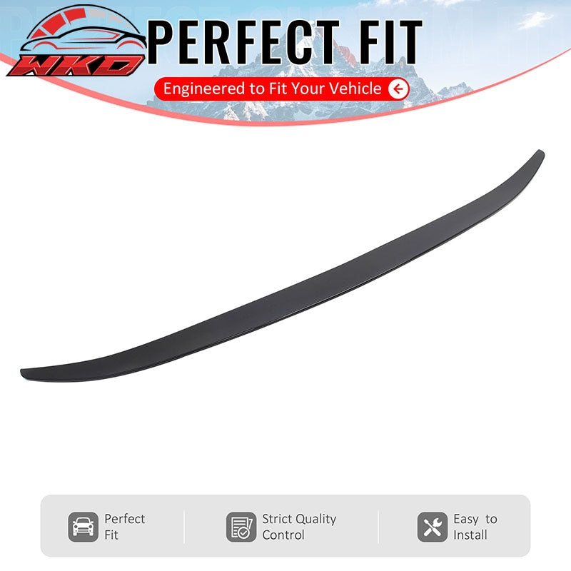 Wholesale 13-20 Ford Fusion Trunk Spoiler MP Style Rear Decklid Wing Gloss Black Lip - Wikond Auto