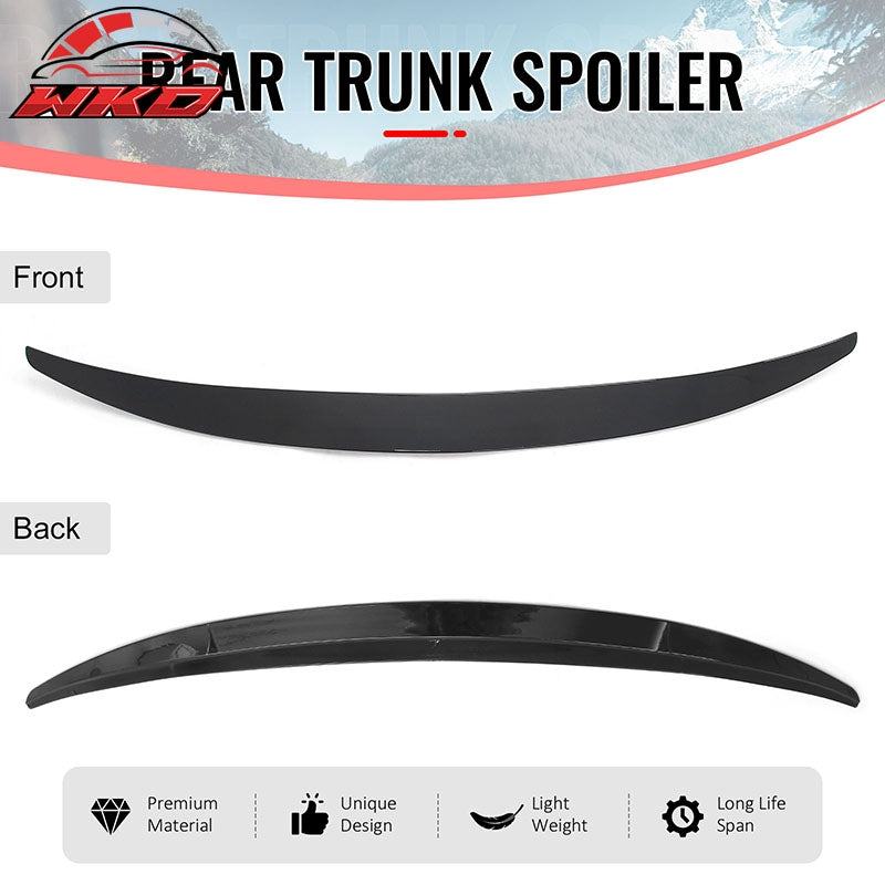 Wholesale 13-20 Ford Fusion Trunk Spoiler MP Style Rear Decklid Wing Gloss Black Lip - Wikond Auto