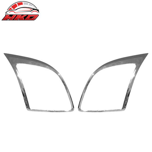 Wholesale 06-09 Ford Fusion 2PC Head Light Lamp Cover Bezels Frame Trim Chrome ABS