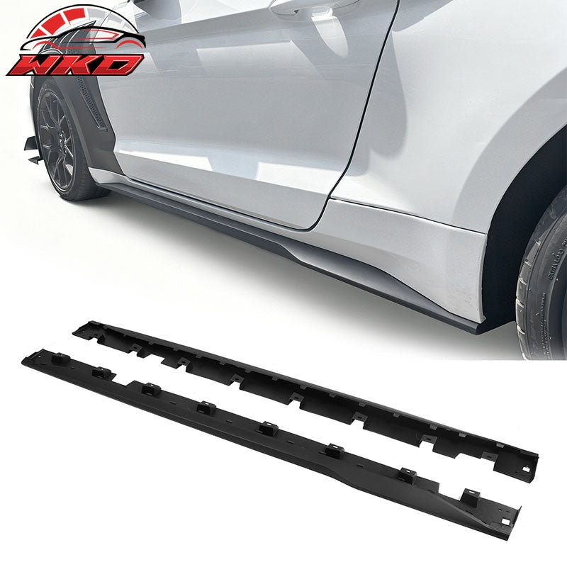 For 18-23 Ford Mustang Bumper Conversion + Fender + Hood + Diffuser +Side Skirts