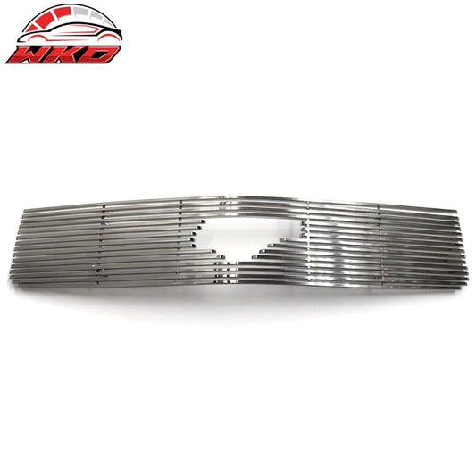 Wholesale Fits 05-09 Ford Mustang Chrome Mesh Front Bumper Hood Upper Grille Grill Trim