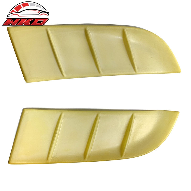 Wholesale For 05-14 Ford Mustang Coupe PONY Side Quarter Window Louvers Vent Unpainted 2PC