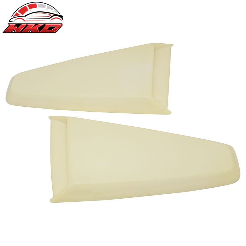 Wholesale 05-14 Ford Mustang Coupe Side Quarter Window Louvers Shade Vent Unpainted