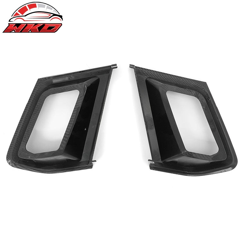 Fits 24-26 Ford Mustang Ecoboost GT Style Front Upper Grille Carbon Fiber Print