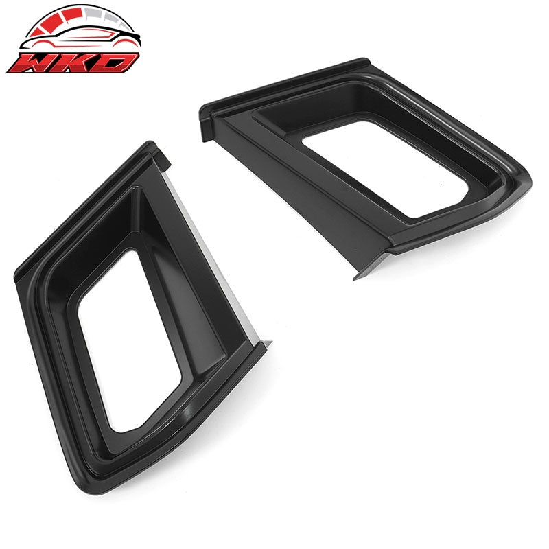 Fits 24-26 Ford Mustang Ecoboost GT Style Front Upper Grille Matte Black ABS 2PC