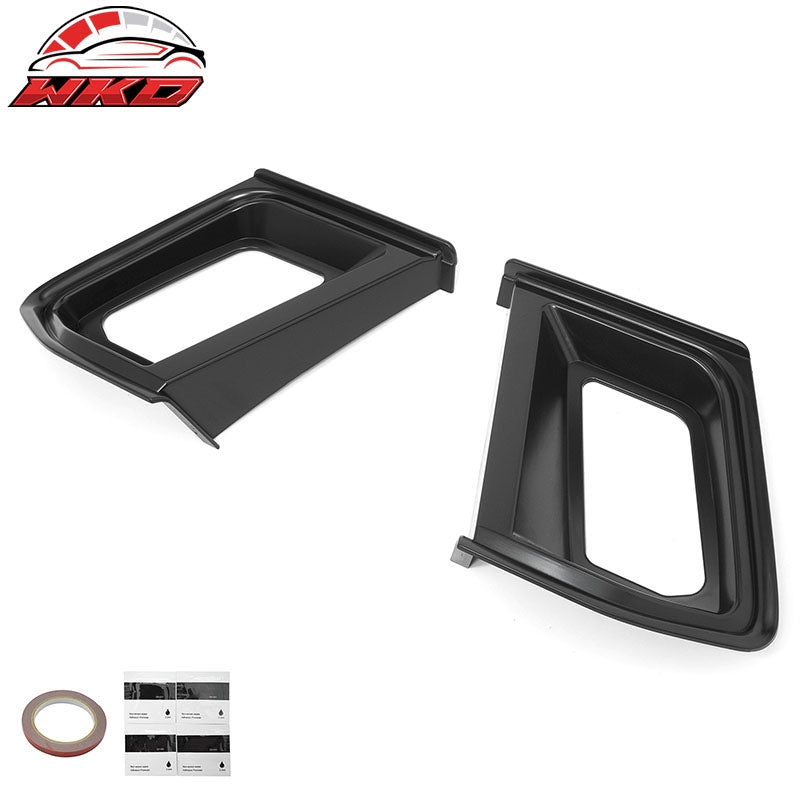 Fits 24-26 Ford Mustang Ecoboost GT Style Front Upper Grille Matte Black ABS 2PC