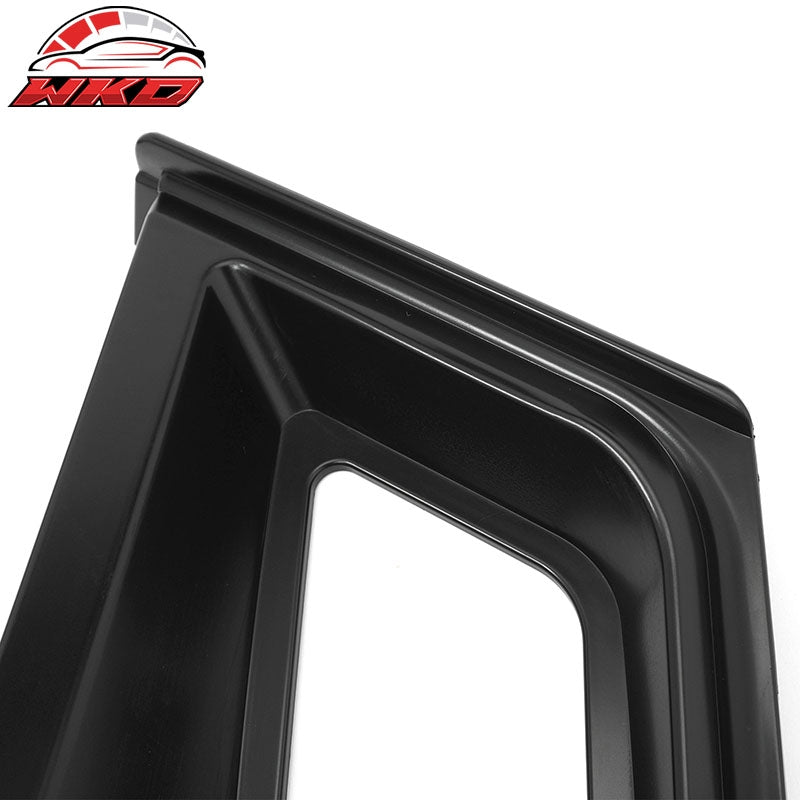 Fits 24-26 Ford Mustang Ecoboost GT Style Front Upper Grille Matte Black ABS 2PC