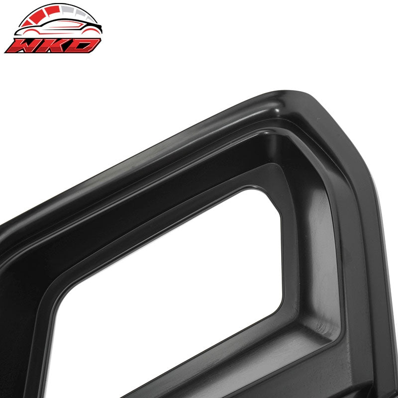 Fits 24-26 Ford Mustang Ecoboost GT Style Front Upper Grille Matte Black ABS 2PC