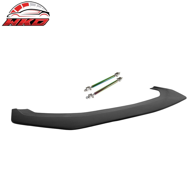 Fits 24-26 Ford Mustang Ecoboost&GT IKON Front Bumper Splitter w/ NEO Strut Rods
