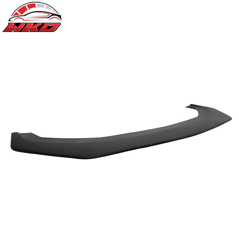 Fits 24-26 Ford Mustang Ecoboost&GT IKON Front Bumper Splitter w/ Gunmetal Rods