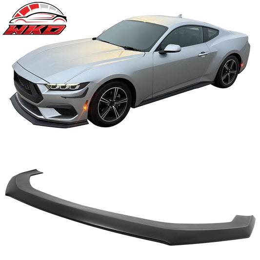 Wholesale 24-26 Ford Mustang Ecoboost & GT Matte Black Front Lip Dark Horse Style ABS