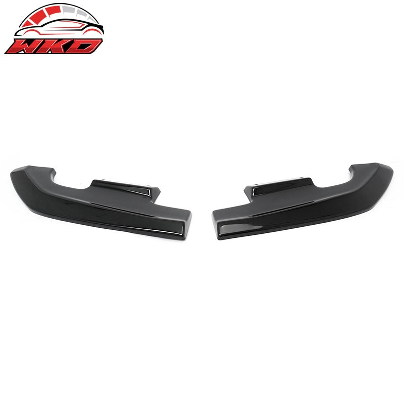 Wholesale 24-26 Ford Mustang Ecoboost& GT R Style Rear Bumper Aprons Gloss Black 2PCS