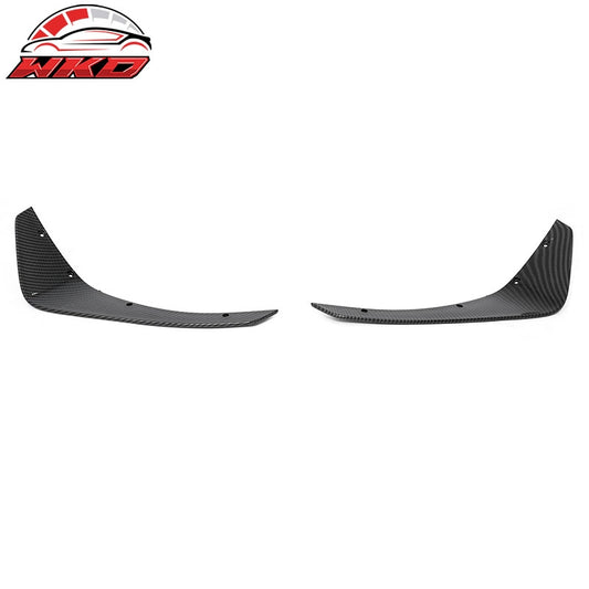 Wholesale 24-26 Ford Mustang Ecoboost IKON Front Bumper Canards Carbon Fiber Print PP