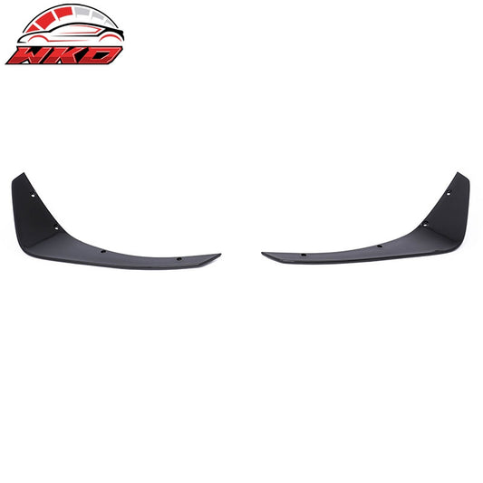 Wholesale 24-26 Ford Mustang Ecoboost IKON Style Front Bumper Canards Gloss Black PP