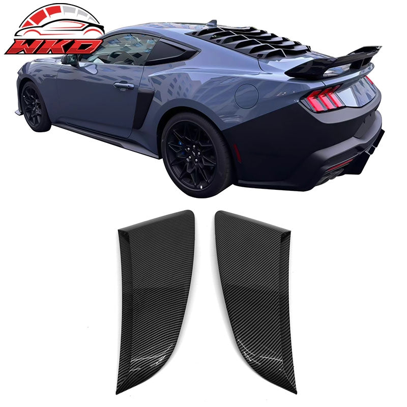 Wholesale 24-26 Ford Mustang IKON Fender Vent Door Garnish Cover Carbon Fiber Print