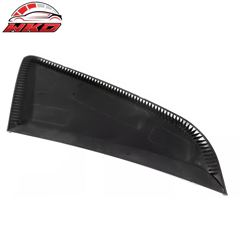 Fits 24-26 Ford Mustang IKON ABS Rear Fender Vent Door Garnish Cover Gloss Black