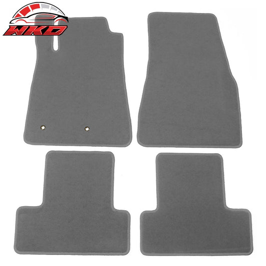 Wholesale 05-09 Ford Mustang Car Floor Mats Liner Front Rear Nylon Grey Carpet 4PC