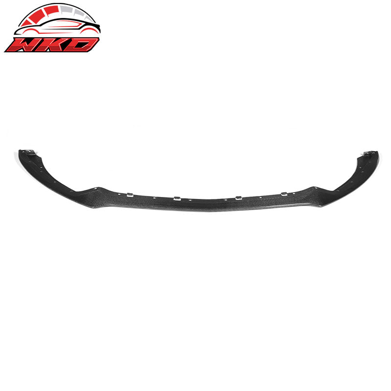Fits 15-17 Ford Mustang OE Style Front Bumper Lip Carbon Fiber