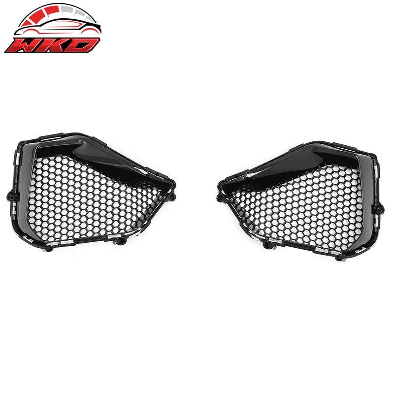 Wholesale 24-26 Ford Mustang GT Fog Light Cover Shelby Super Snake Style Gloss Black