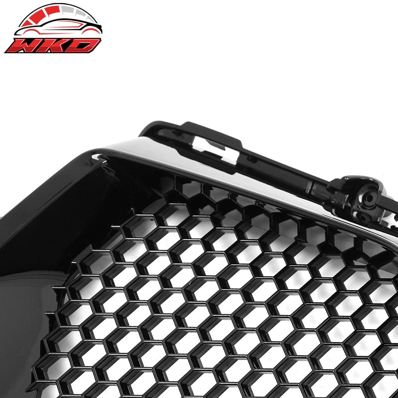 Fits 24-26 Ford Mustang GT Fog Light Cover Shelby Super Snake Style Gloss Black