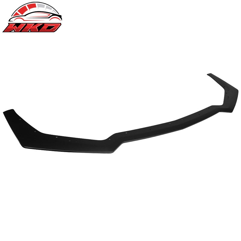 Wholesale 18-23 Ford Mustang GT Style Front Bumper Lip Spoiler Kit Unpainted Black PP